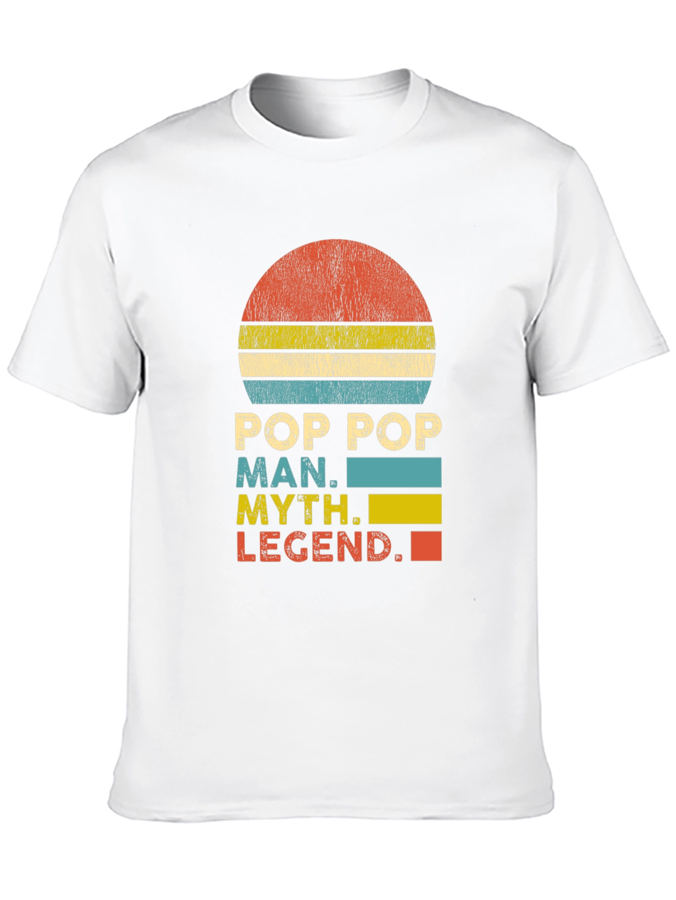 Pop Pop Man Myth Legend Graphic T-Shirt