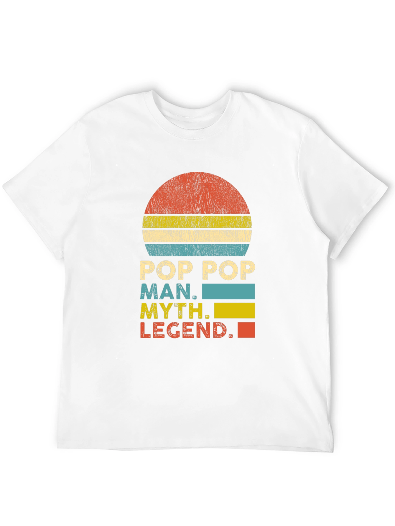 Pop Pop Man Myth Legend Graphic T-Shirt