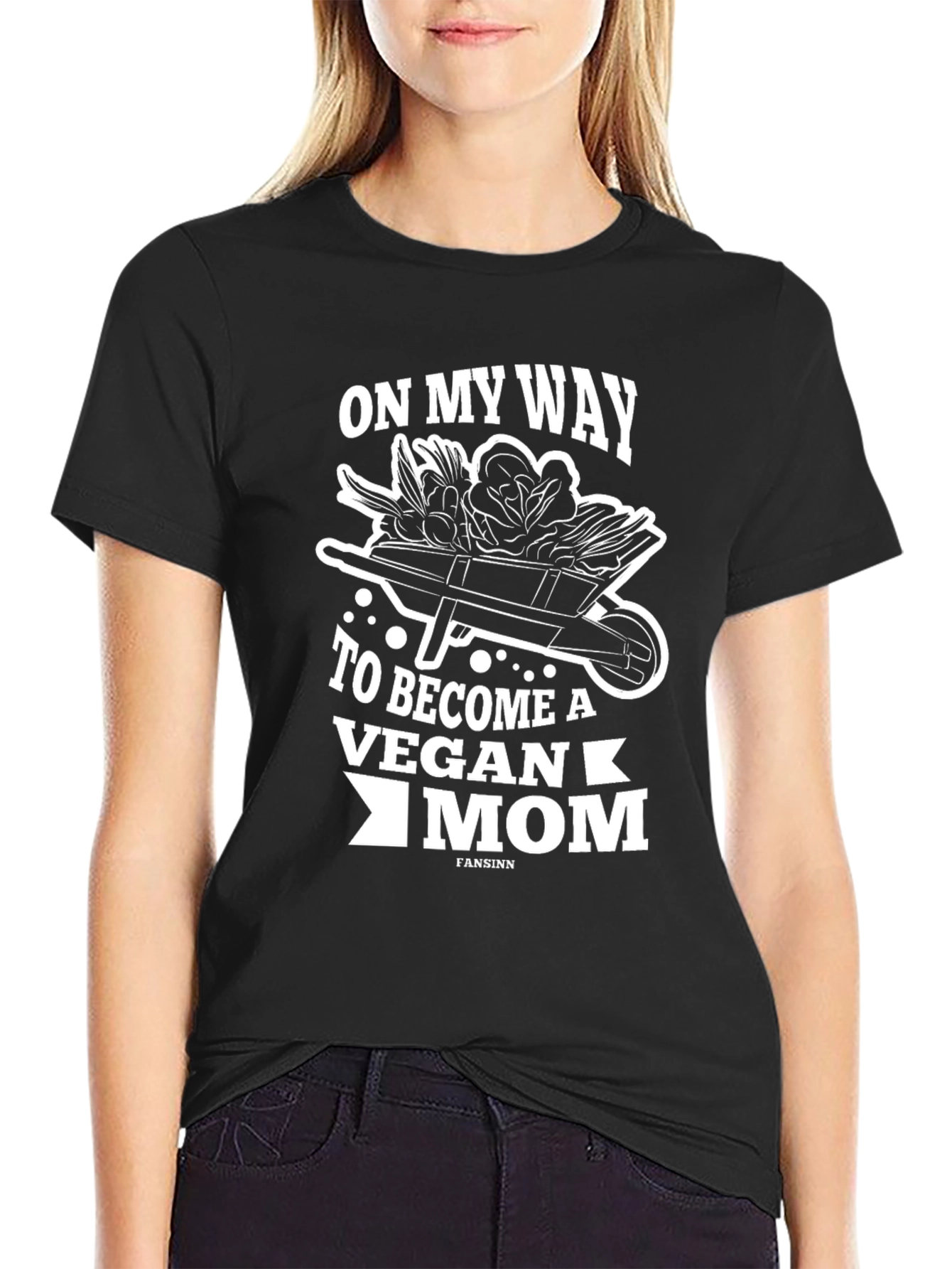Vegan Mom T-Shirt: On My Way Gardener Style