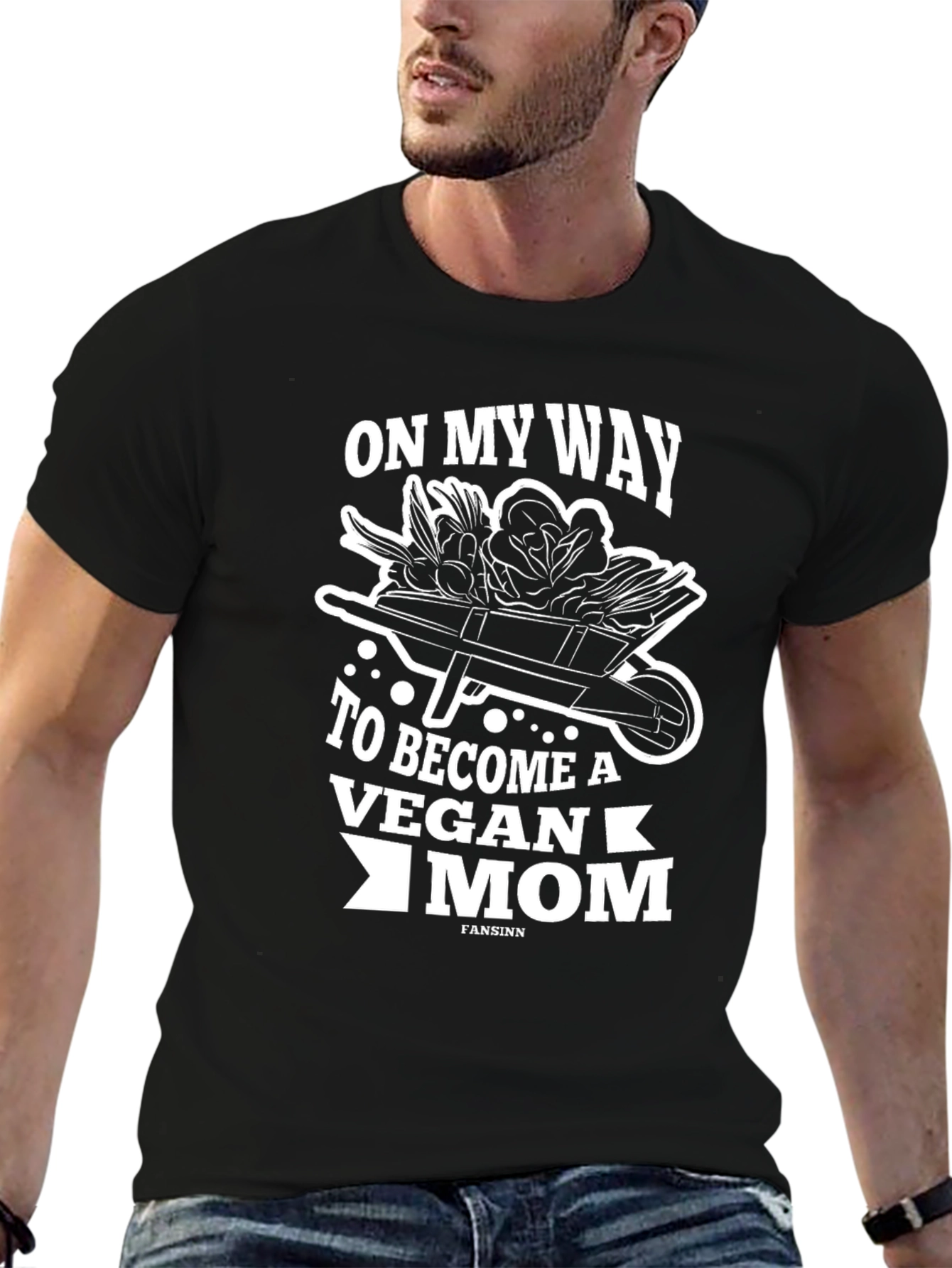 Vegan Mom T-Shirt: On My Way Gardener Style