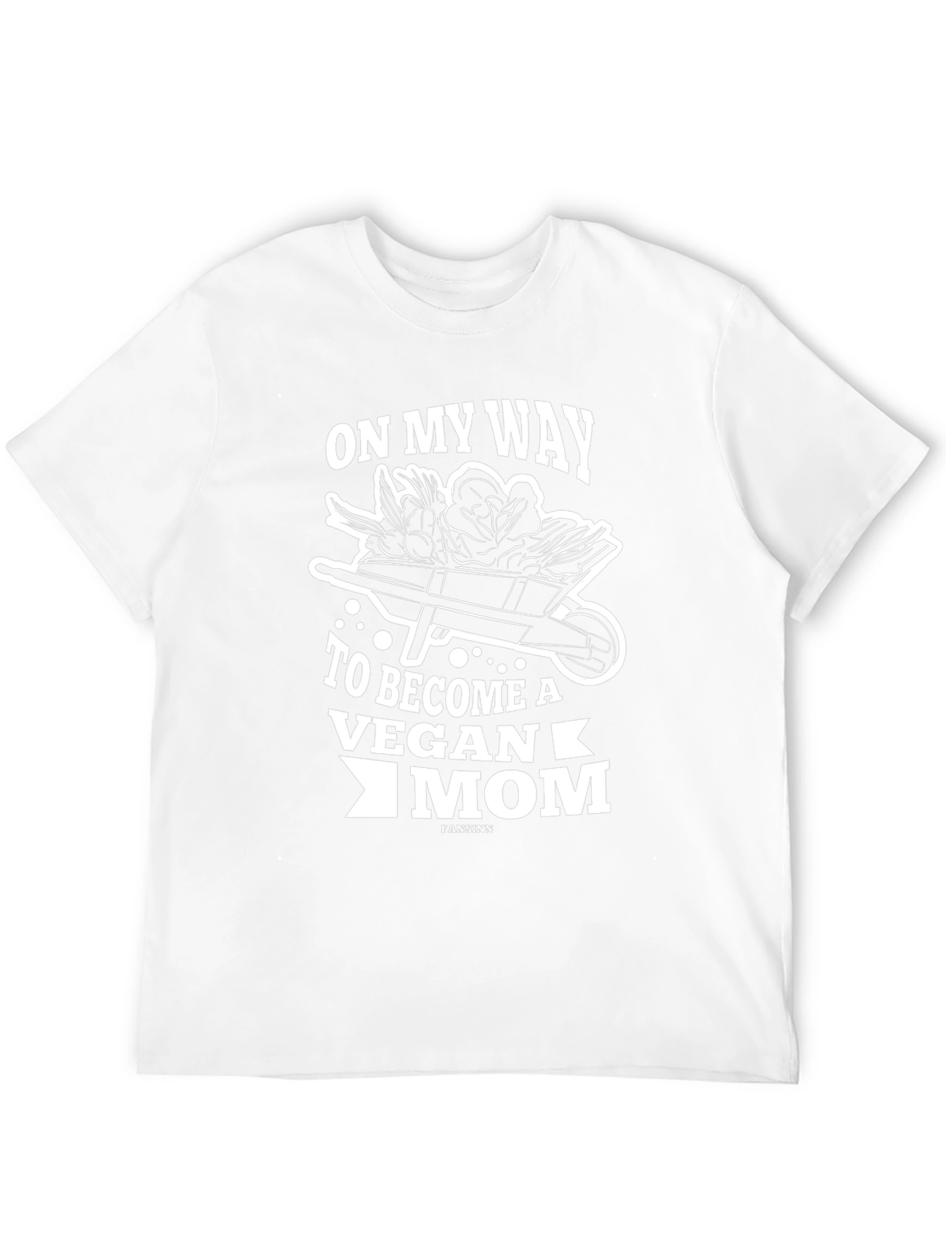 Vegan Mom T-Shirt: On My Way Gardener Style