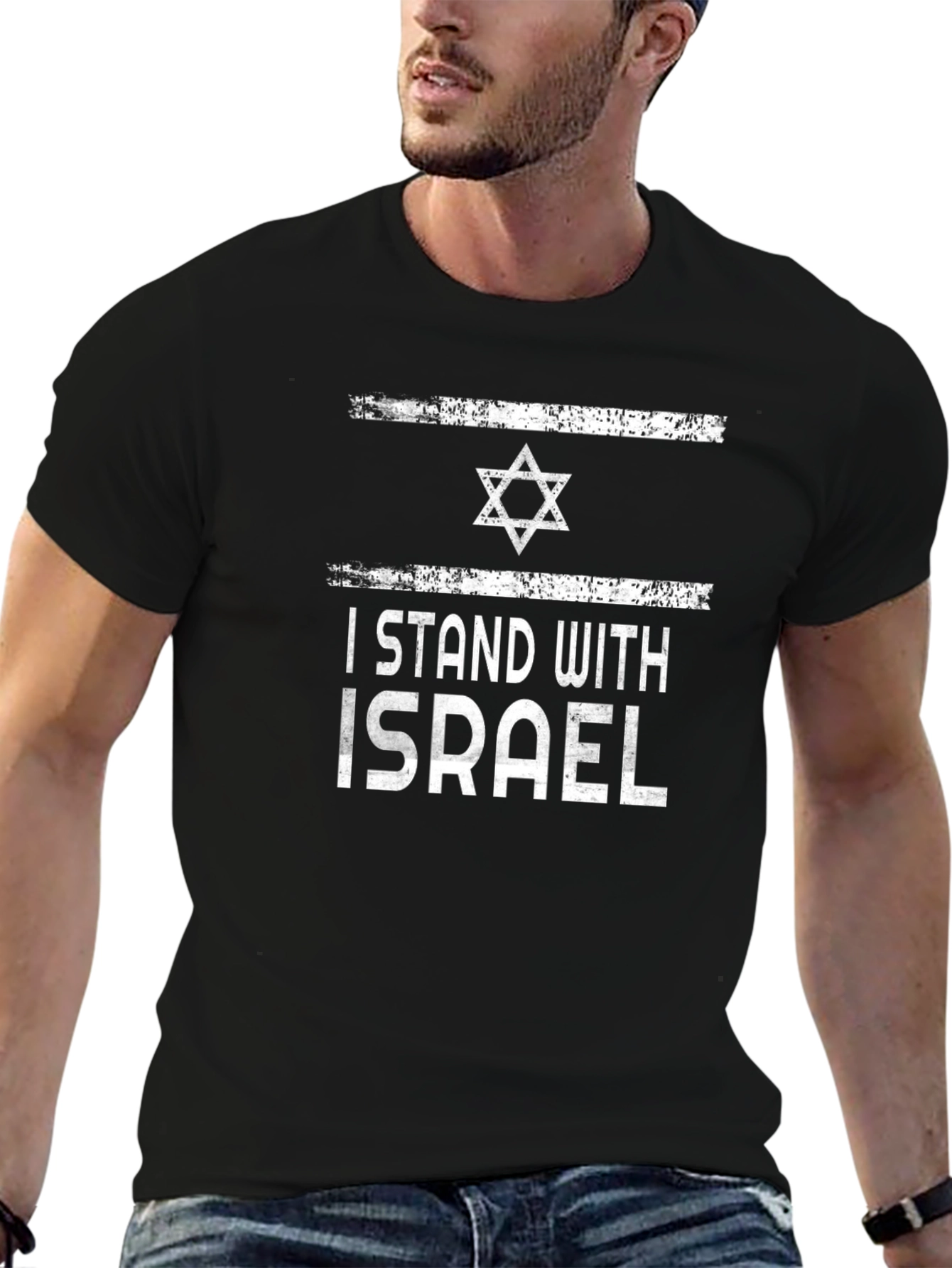 I Stand With Israel Graphic Tee