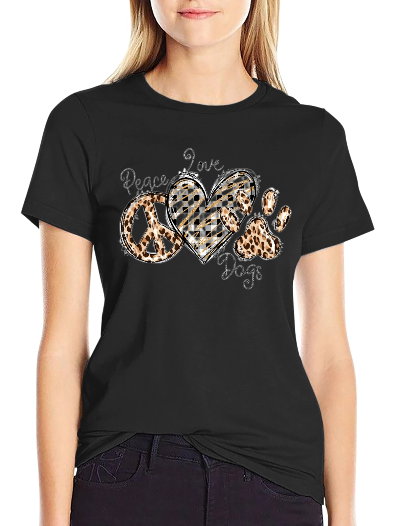Peace Love Dogs T-Shirt