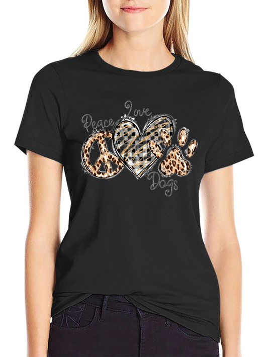 Peace Love Dogs T-Shirt
