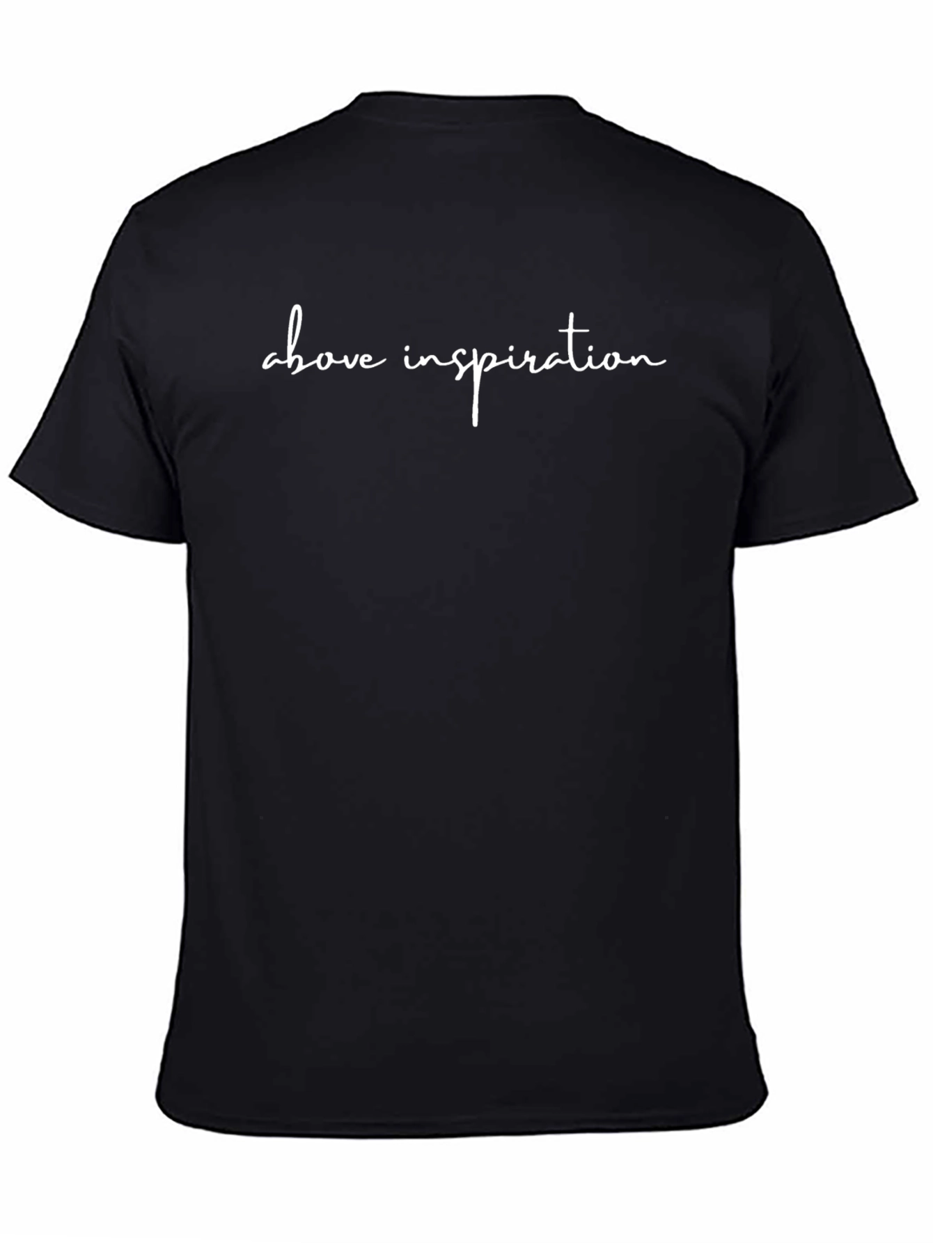 Above Inspiration Graphic Black T-Shirt