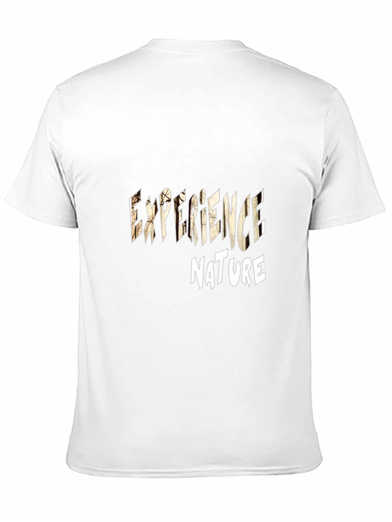Experience Nature Graphic Tee - Black Casual T-Shirt