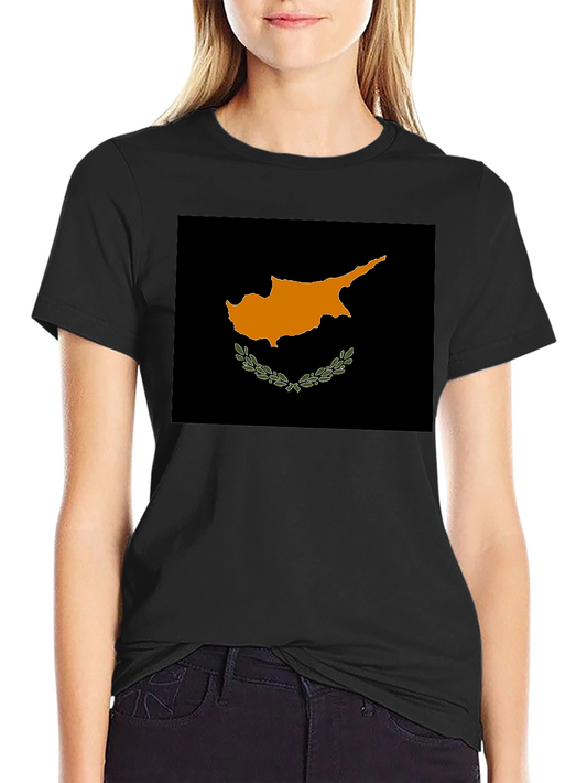 Cyprus Flag T-Shirt - Black Graphic Tee