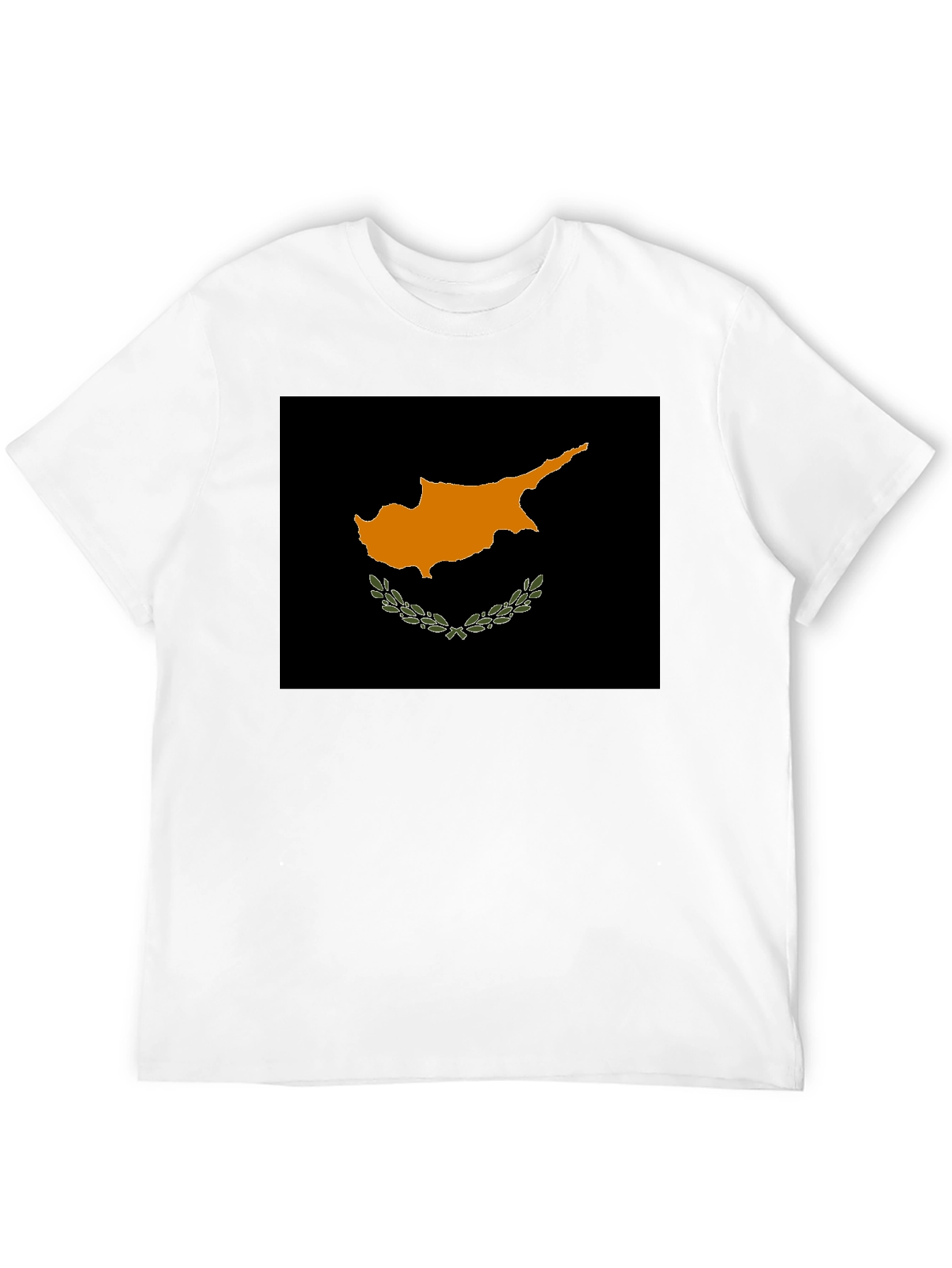 Cyprus Flag T-Shirt - Black Graphic Tee