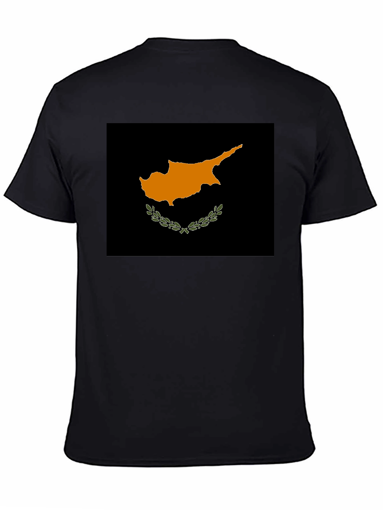 Cyprus Flag T-Shirt - Black Graphic Tee