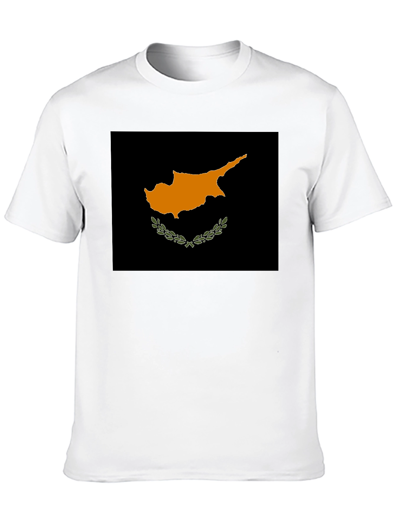 Cyprus Flag T-Shirt - Black Graphic Tee