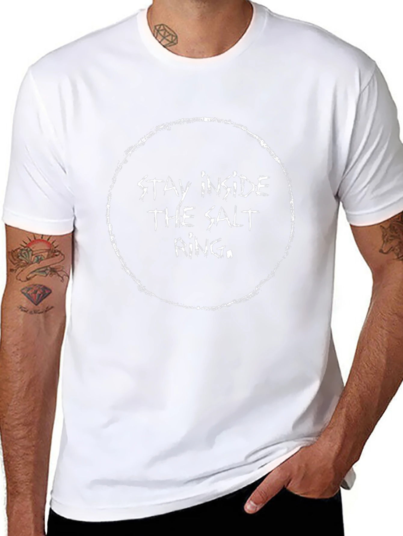 Stay Inside the Salt Ring Graphic Tee