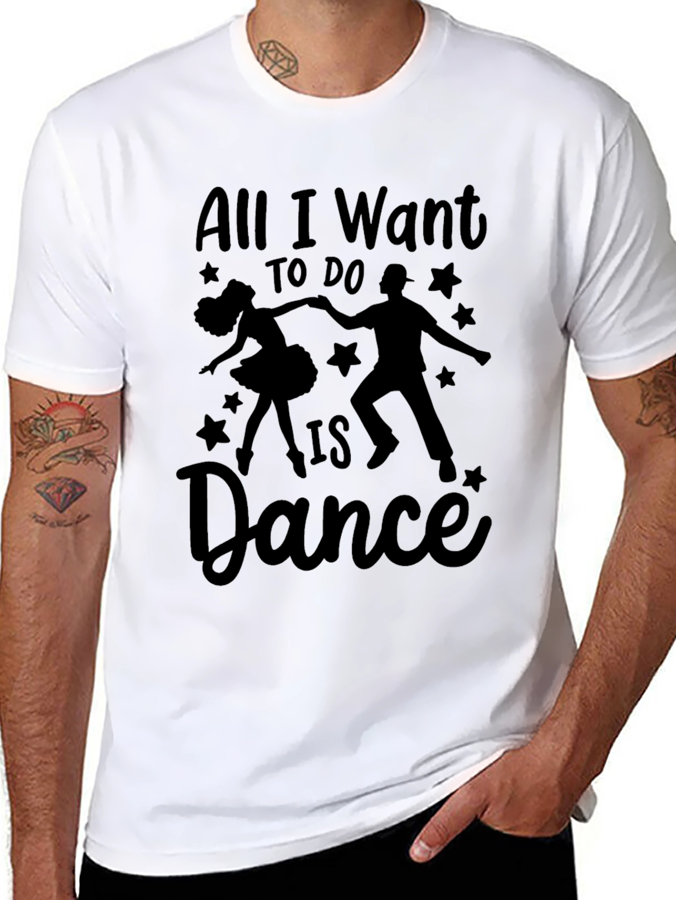All I Want To Do Is Dance Graphic Tee