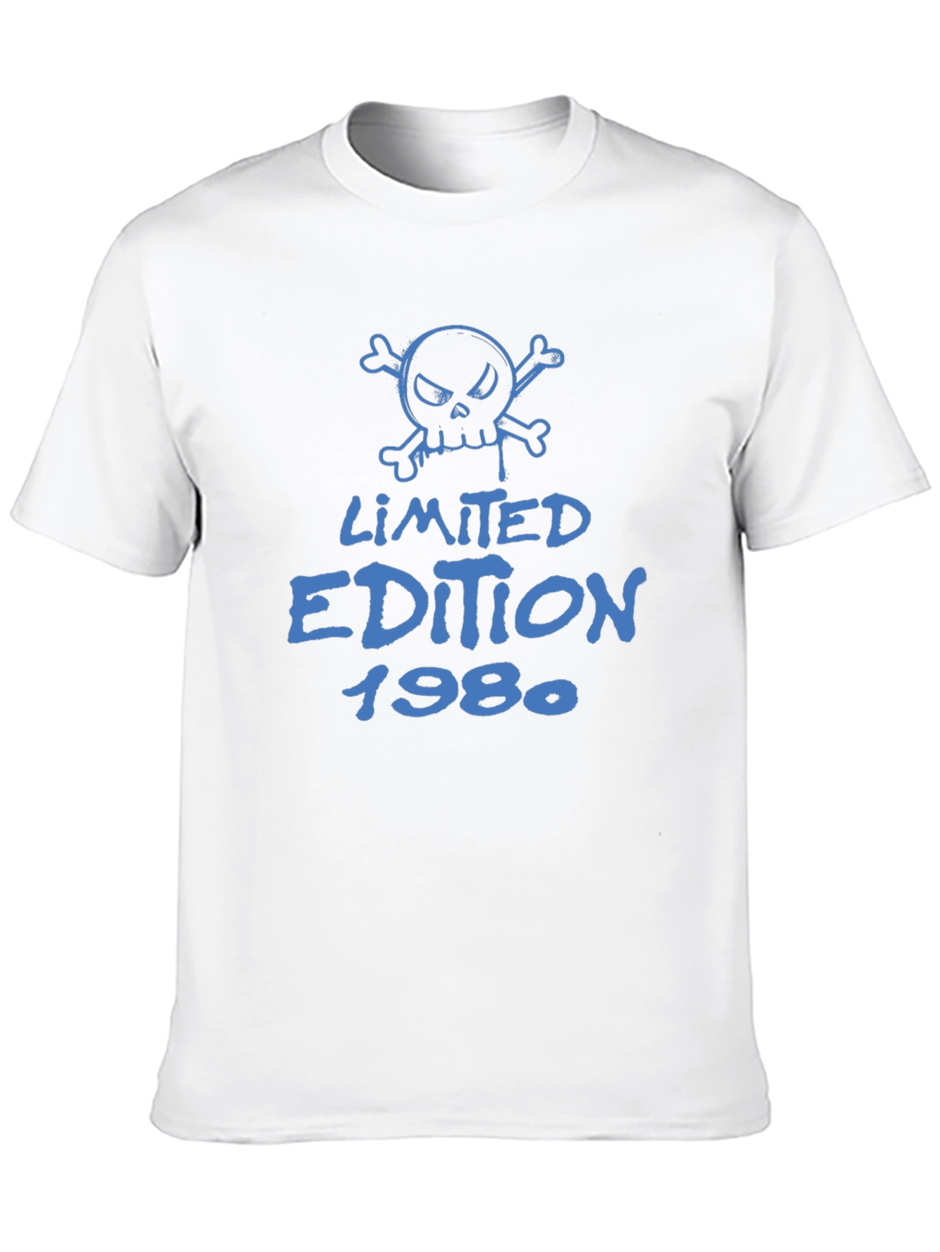 Limited Edition 1980 T-Shirt Skull Design