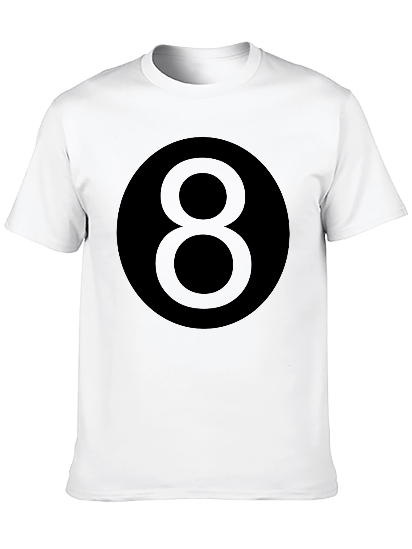 8 Ball Graphic Tee - Black