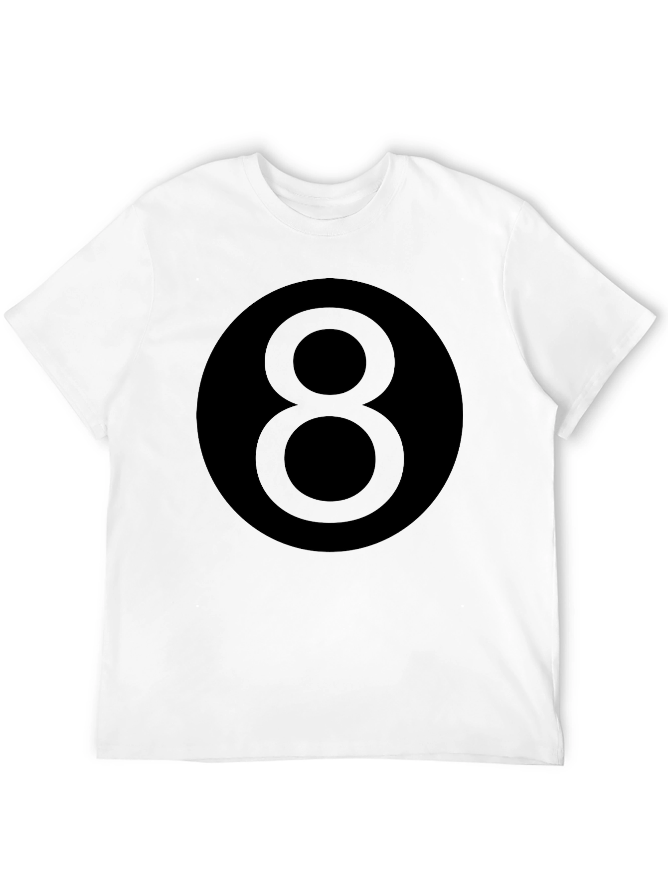 8 Ball Graphic Tee - Black