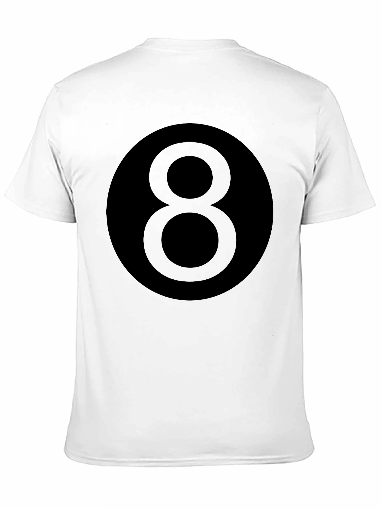 8 Ball Graphic Tee - Black