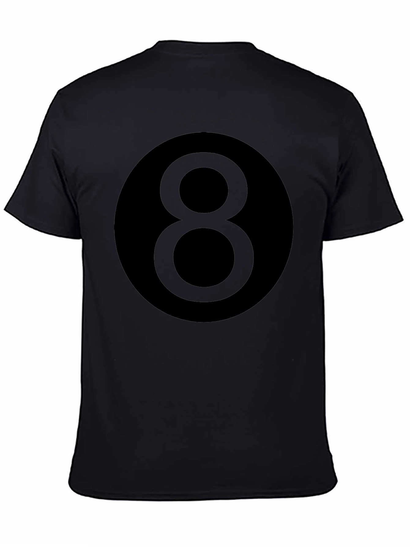 8 Ball Graphic Tee - Black
