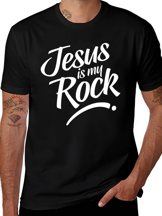 Jesus is my Rock Christian T-Shirt
