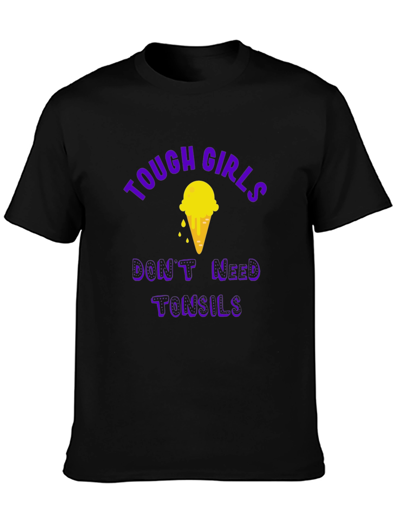 Tough Girls Ice Cream Graphic T-Shirt