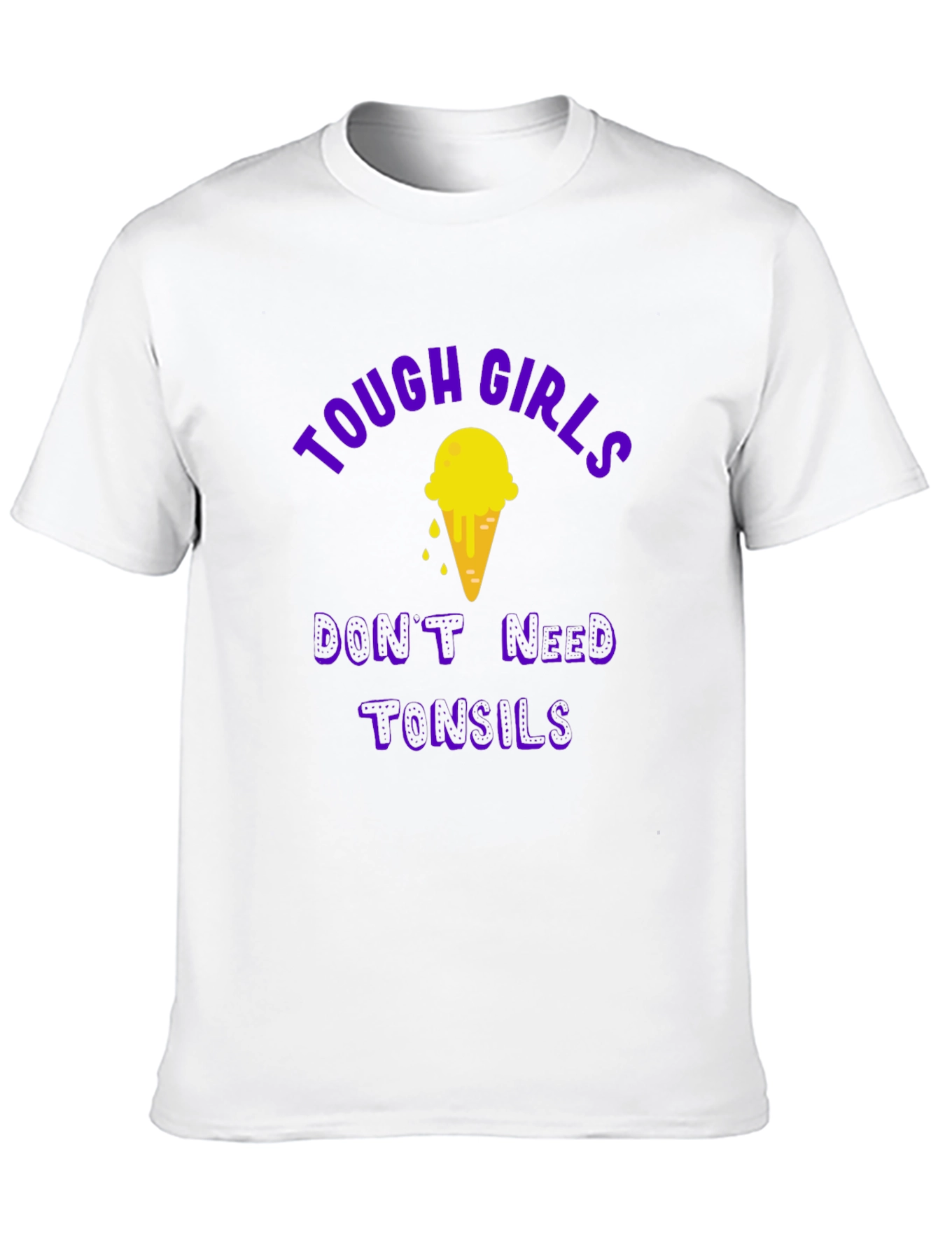 Tough Girls Ice Cream Graphic T-Shirt
