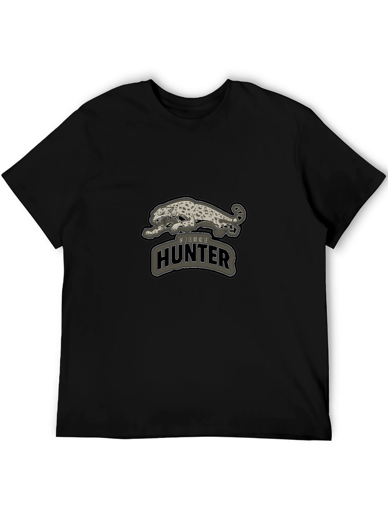 Fierce Hunter Graphic T-Shirt - Bold Style