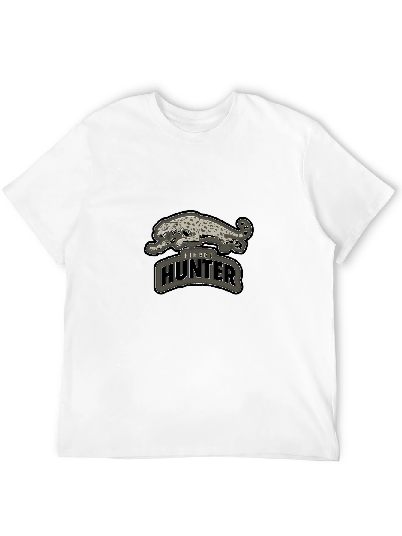 Fierce Hunter Graphic T-Shirt - Bold Style