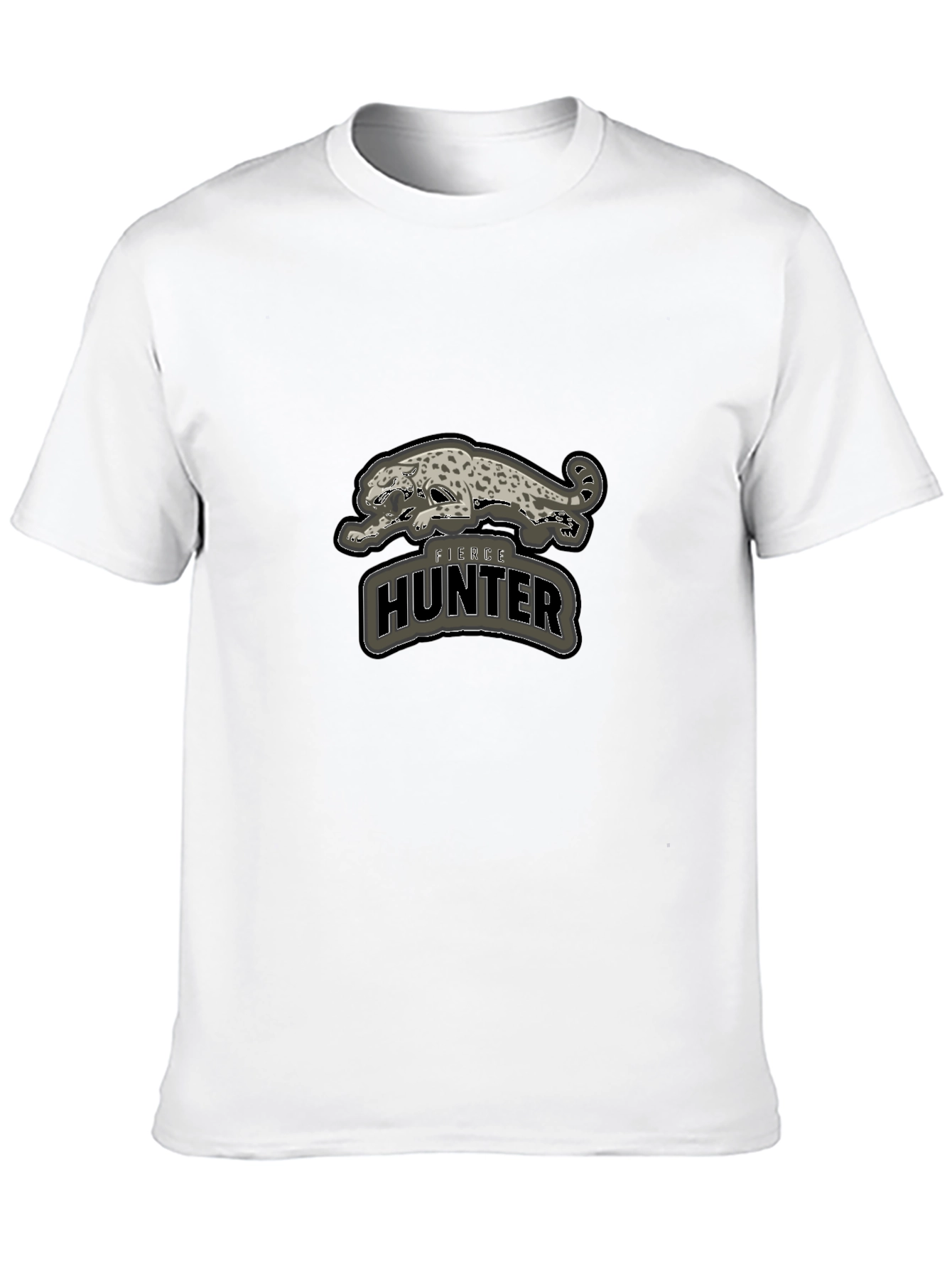 Fierce Hunter Graphic T-Shirt - Bold Style