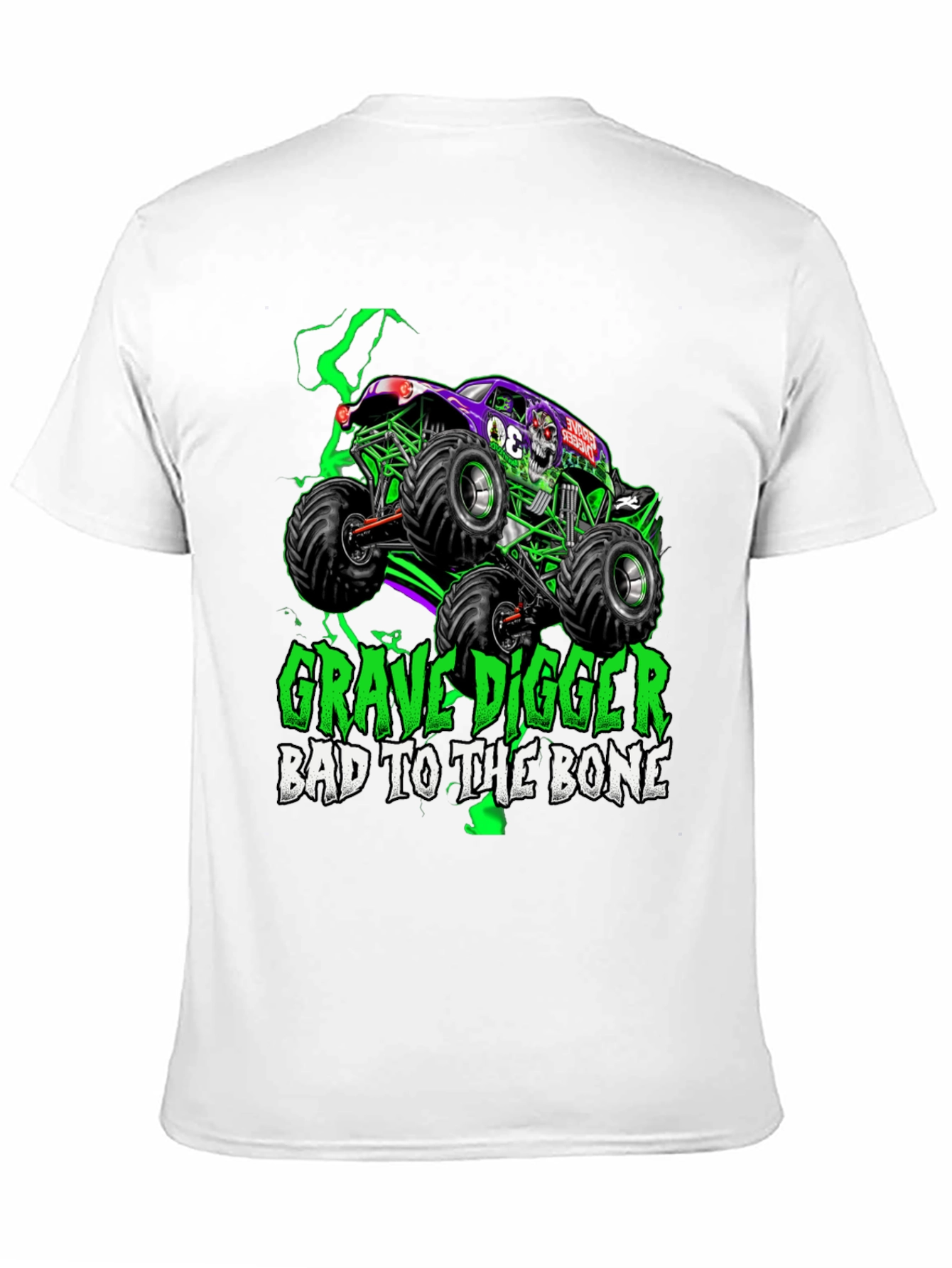 Grave Digger Monster Truck Graphic Tee