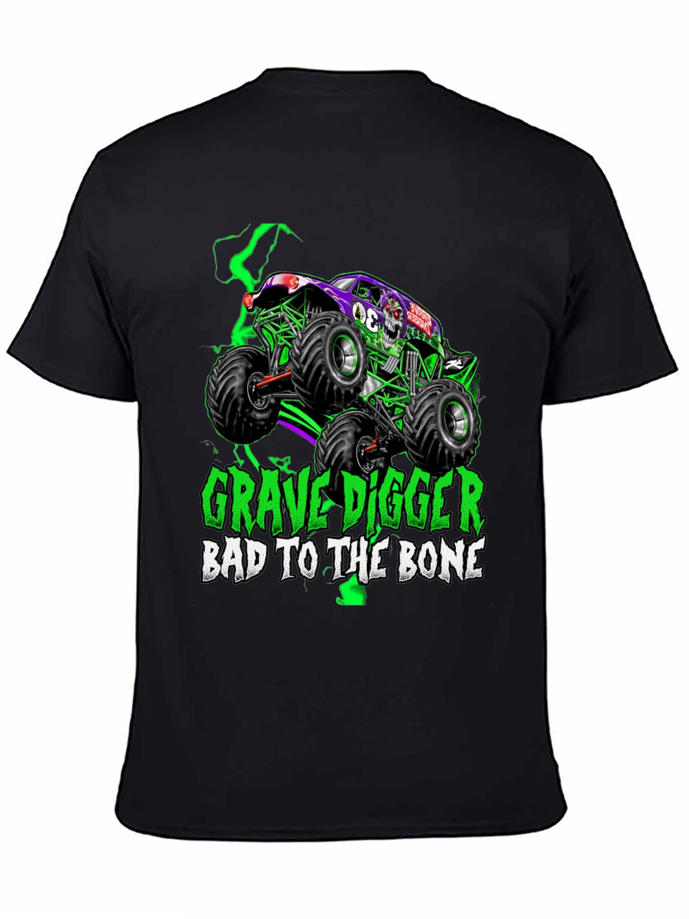 Grave Digger Monster Truck Graphic Tee