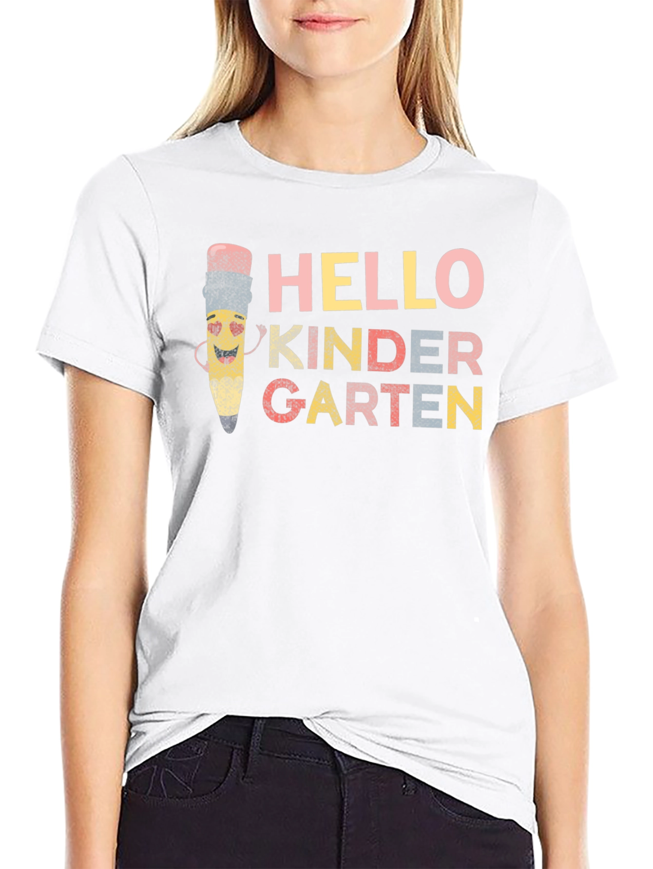 Hello Kindergarten T-Shirt - Back to School