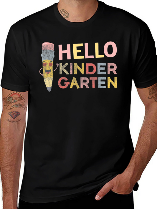 Hello Kindergarten T-Shirt - Back to School