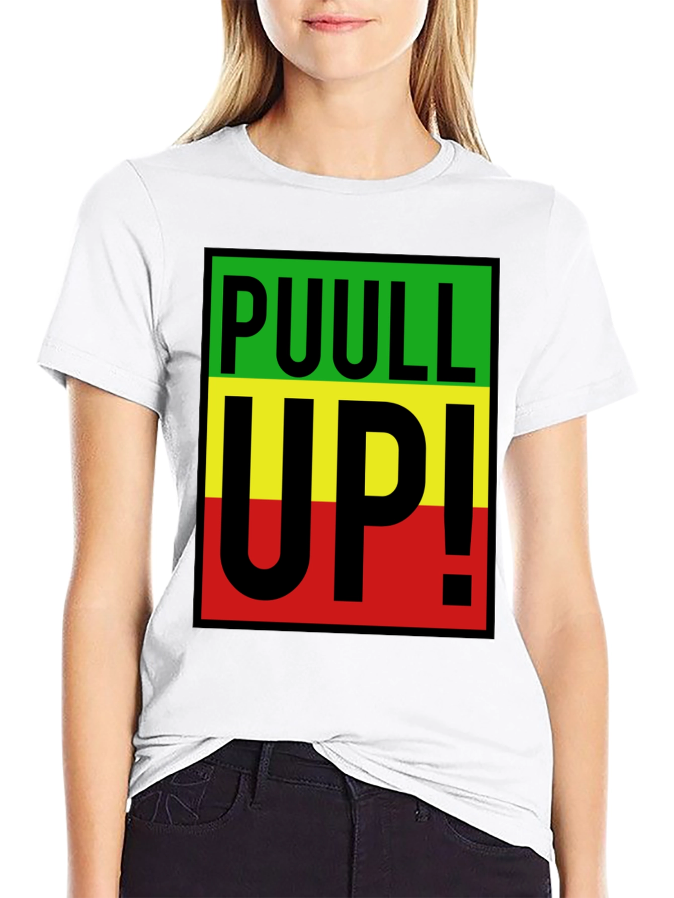 Rasta PUULL UP! Graphic T-Shirt