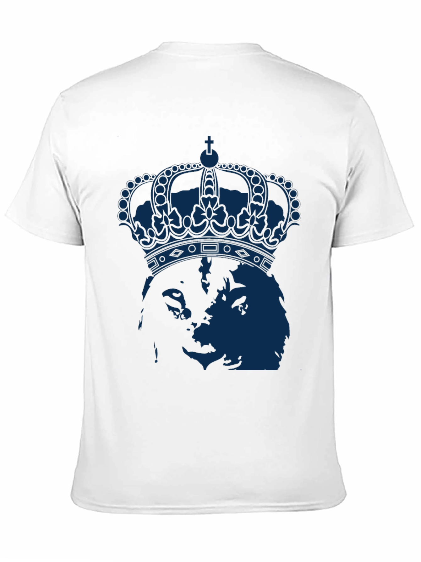 Royal Dog Graphic T-Shirt - Black