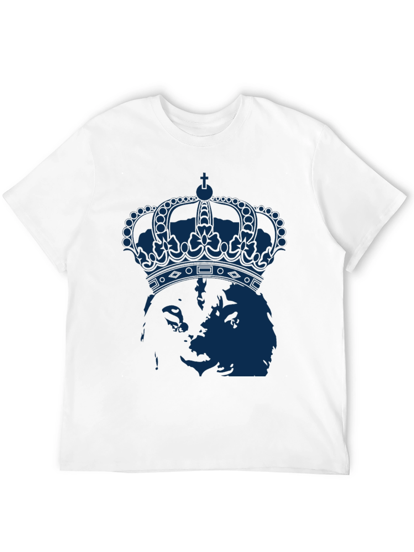 Royal Dog Graphic T-Shirt - Black