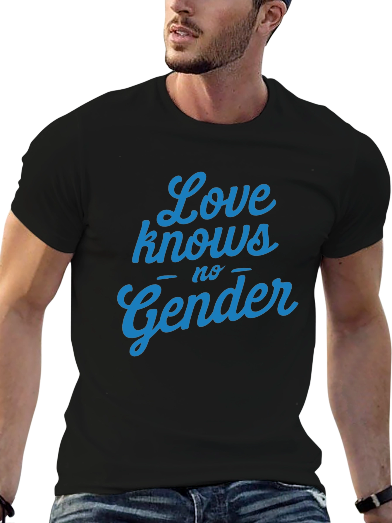 Love Knows No Gender Graphic T-Shirt