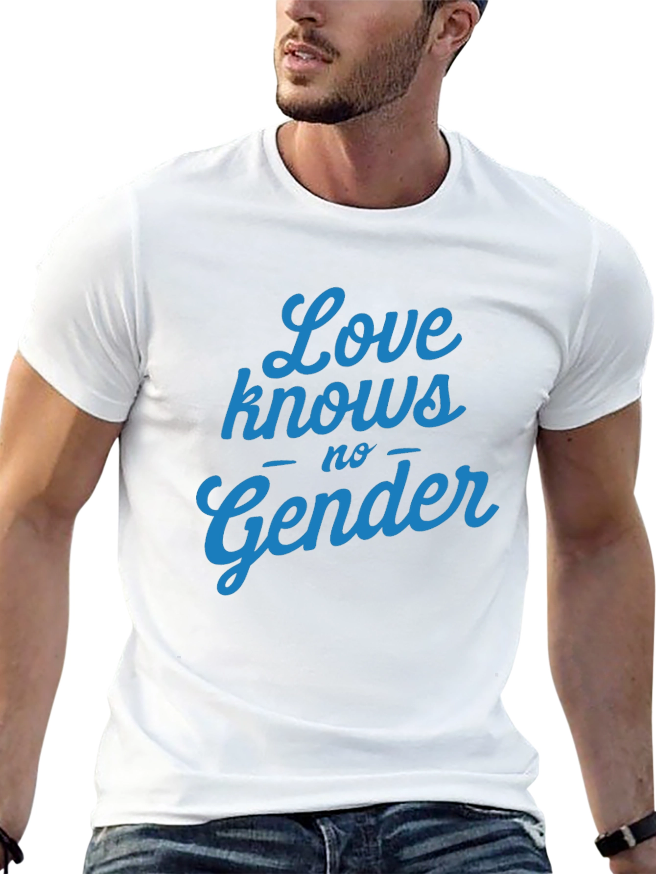 Love Knows No Gender Graphic T-Shirt