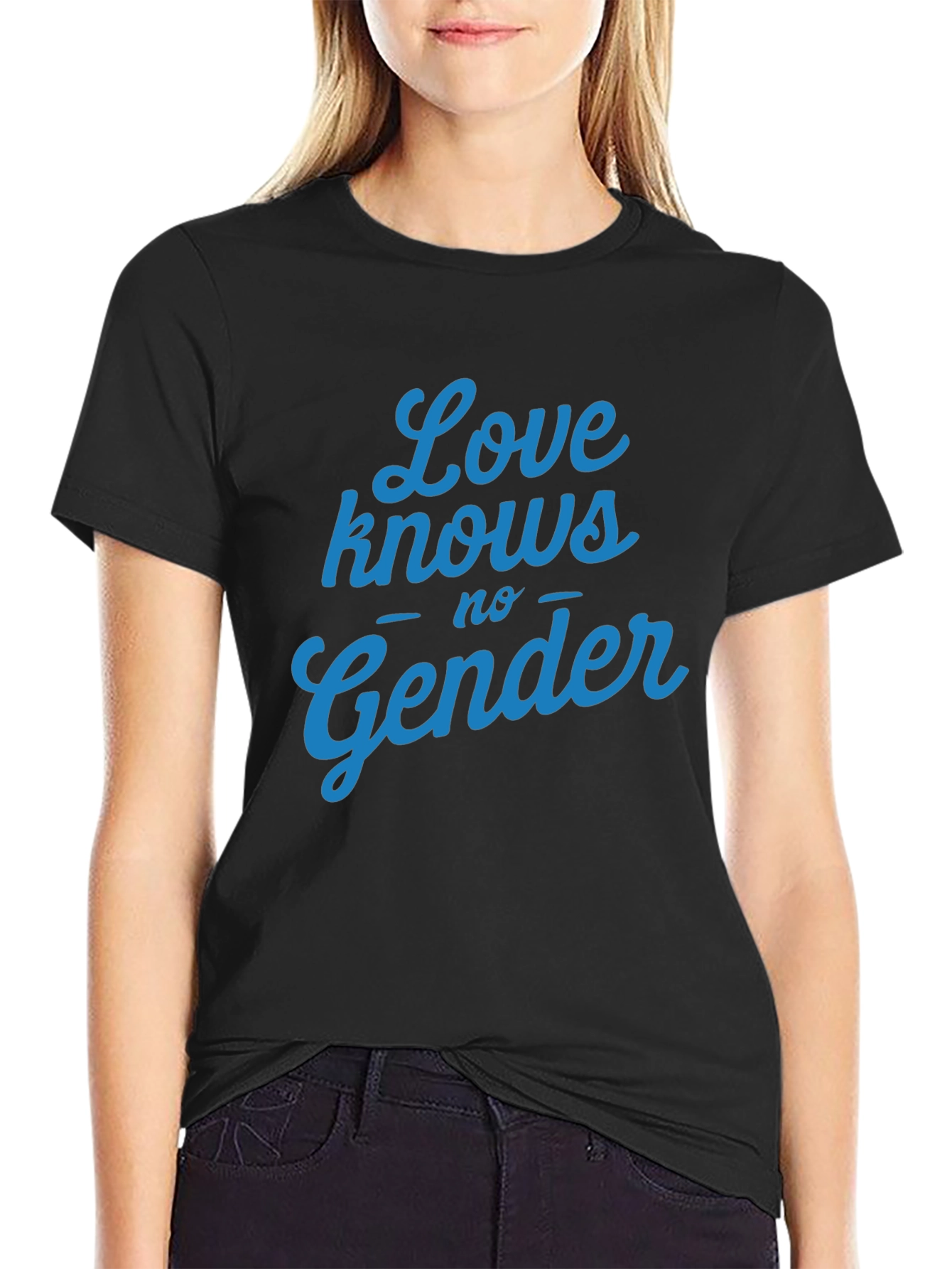 Love Knows No Gender Graphic T-Shirt