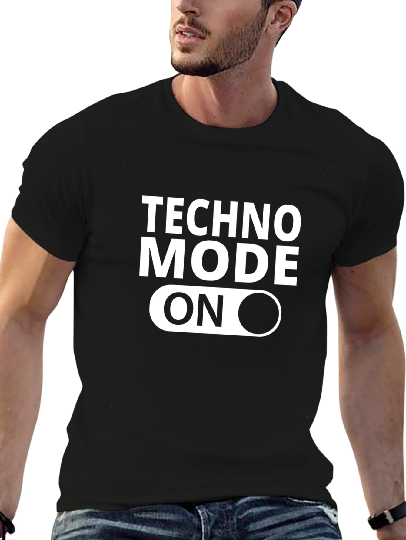 Techno Mode ON Graphic Tee