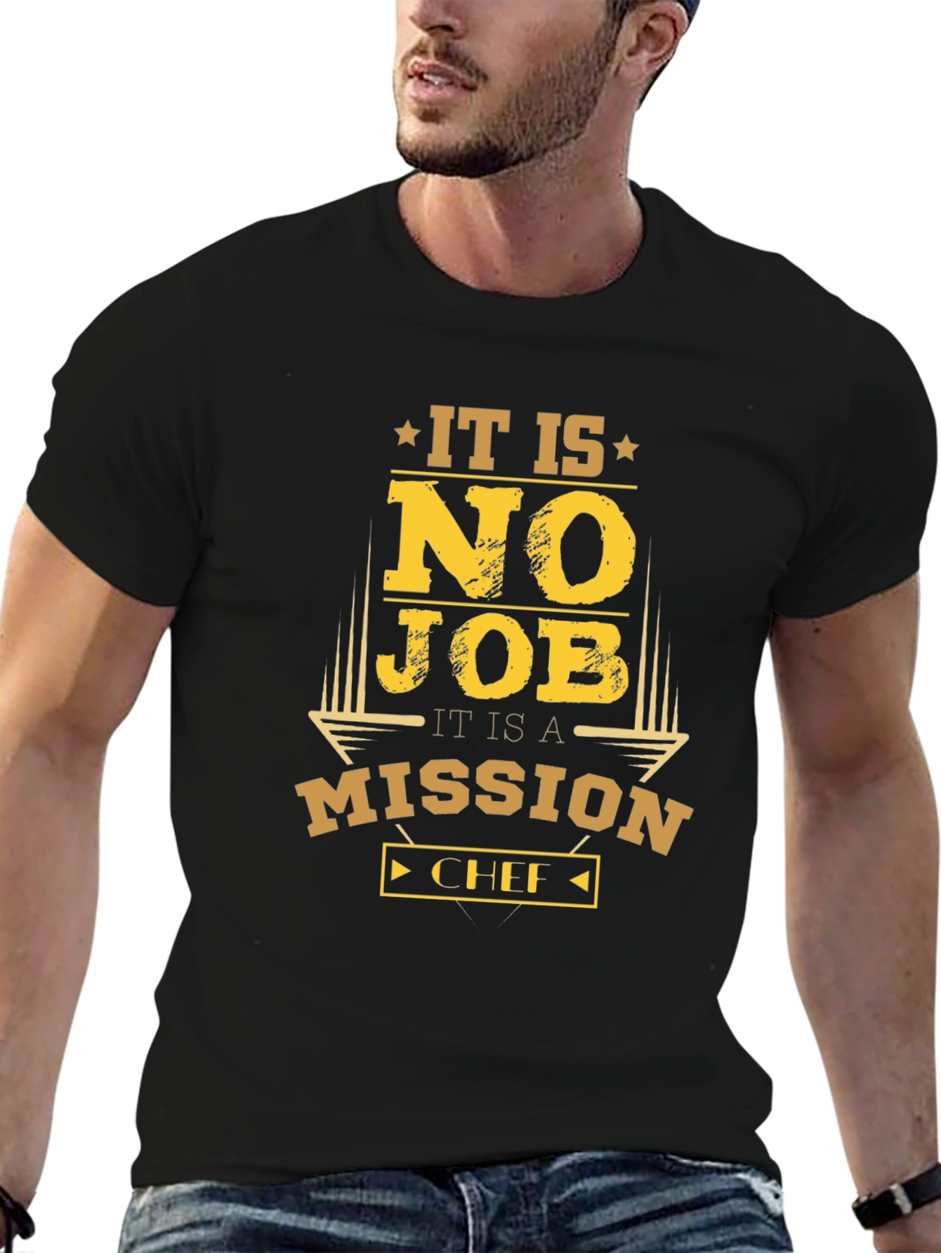 Chef Mission T-Shirt - No Job Its a Mission