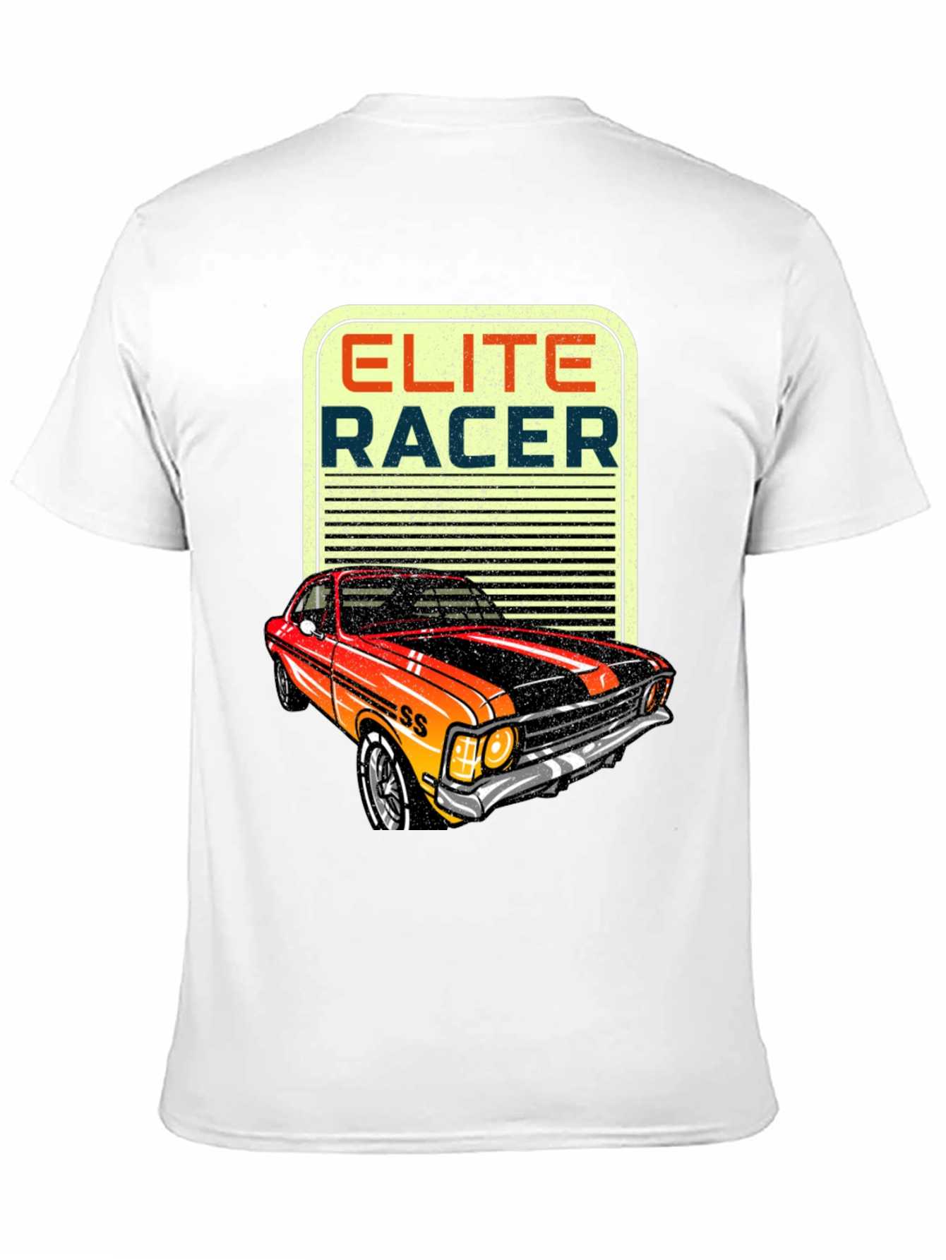 Elite Racer Graphic Tee - Classic Car Design