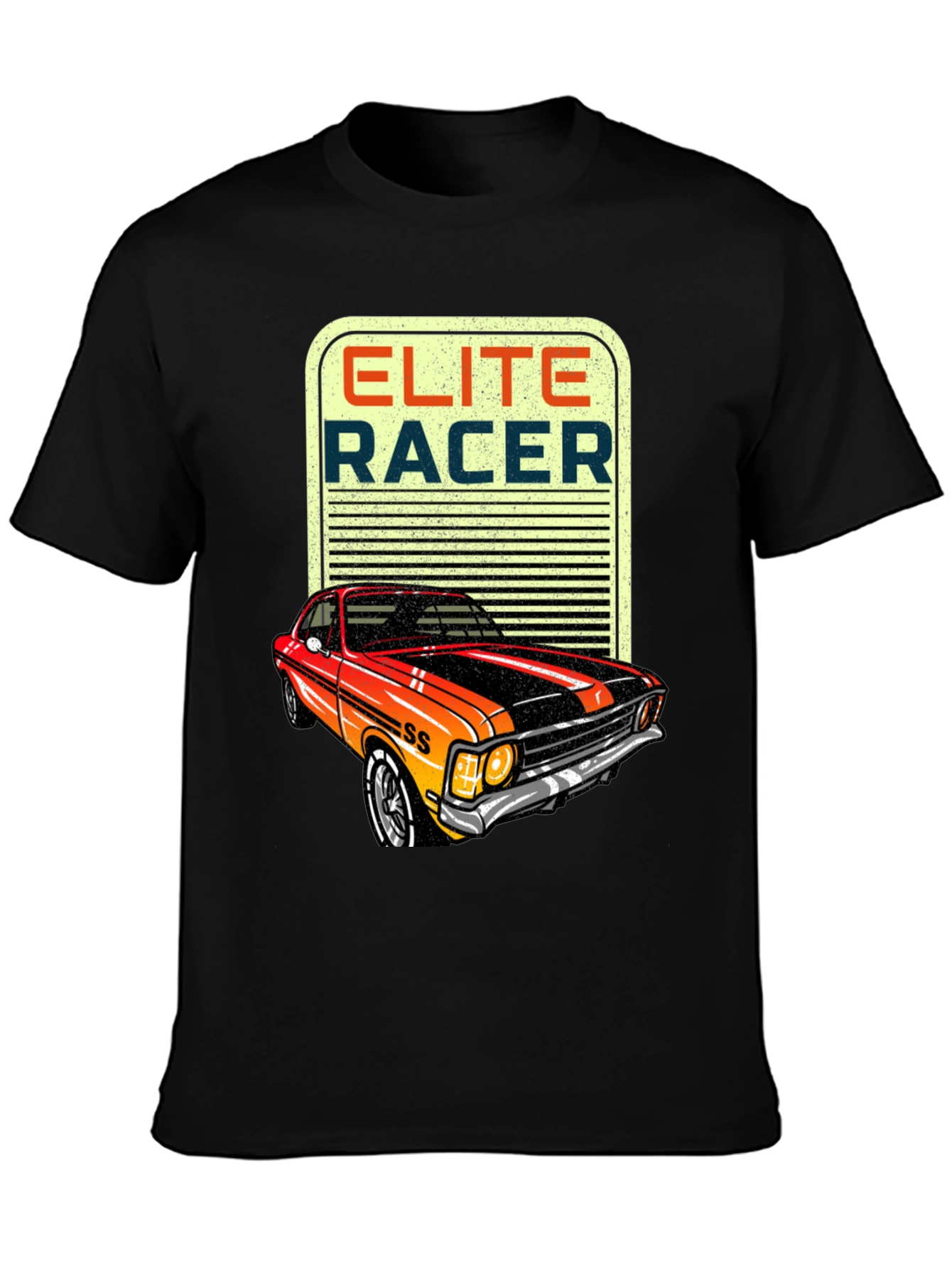 Elite Racer Graphic Tee - Classic Car Design