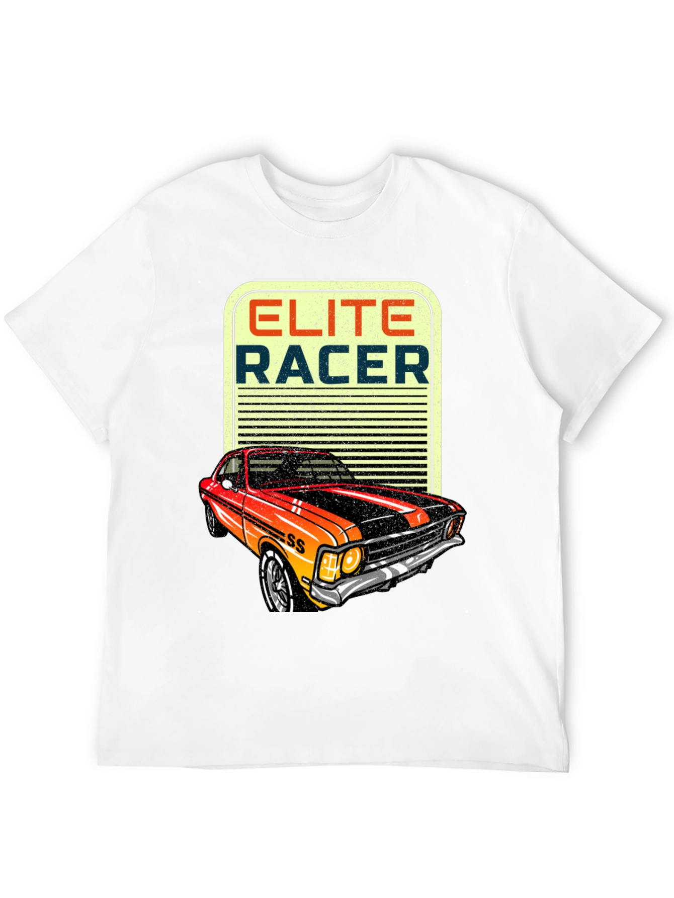 Elite Racer Graphic Tee - Classic Car Design