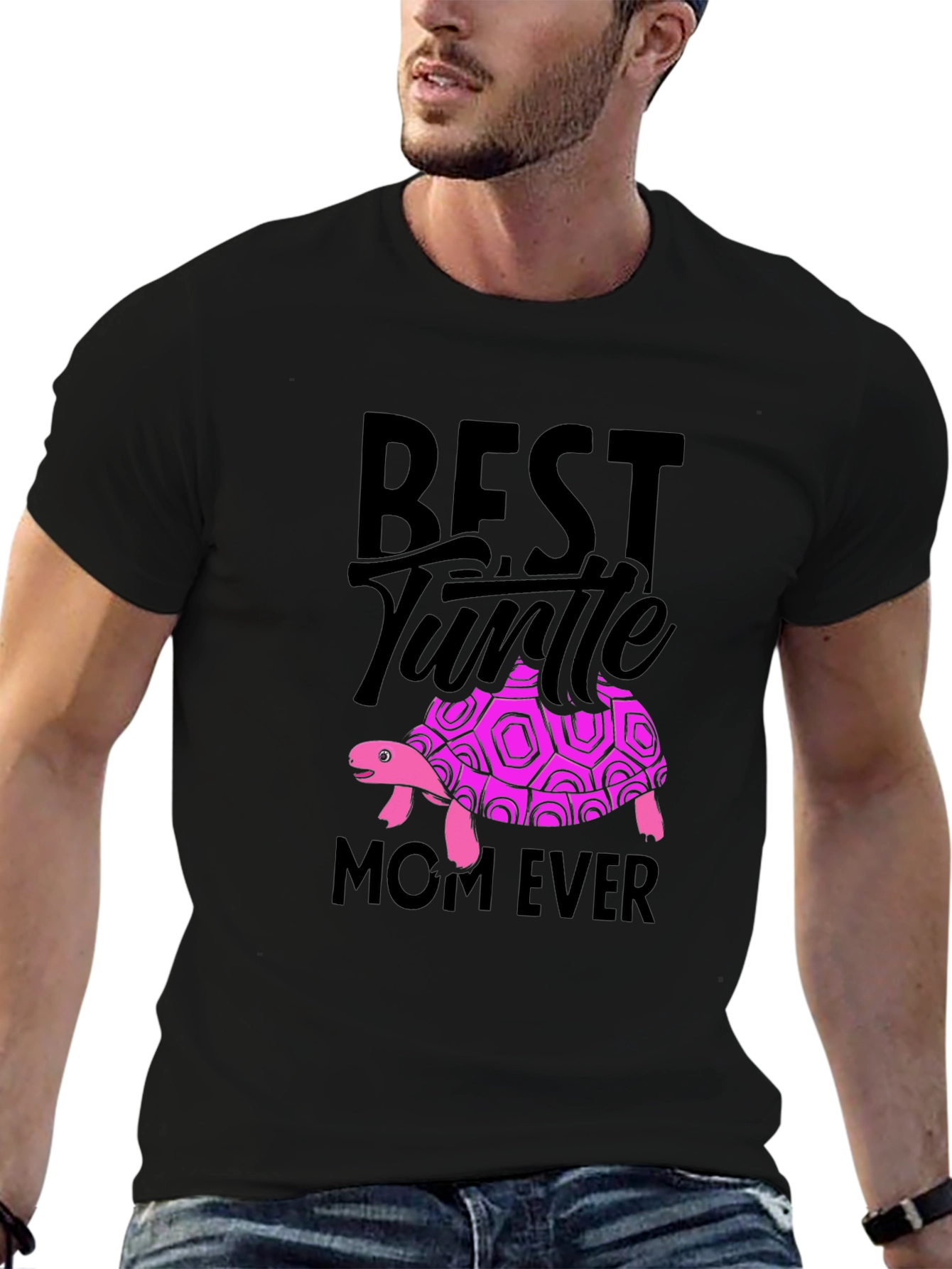 Best Turtle Mom Ever Graphic T-Shirt