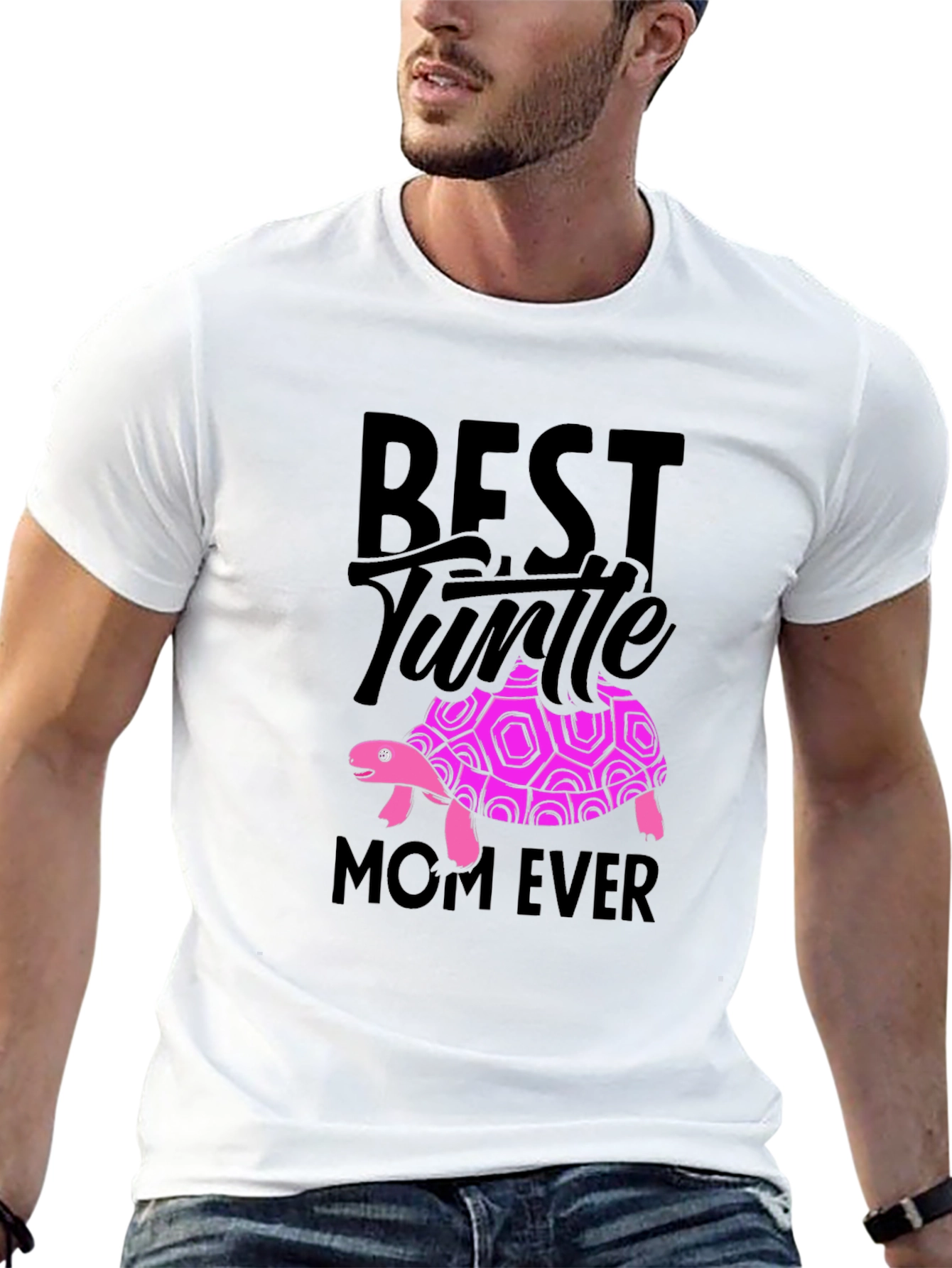 Best Turtle Mom Ever Graphic T-Shirt