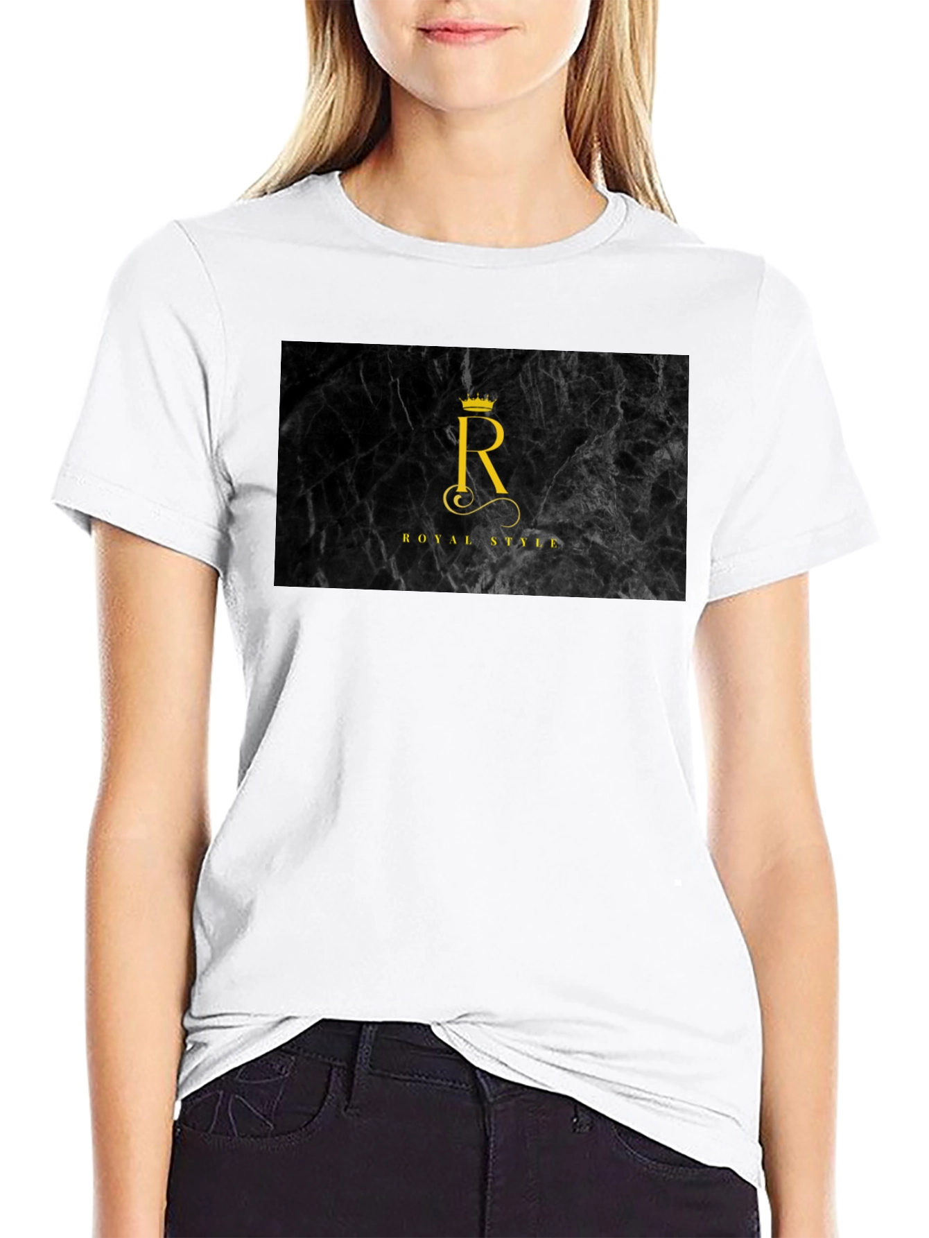 Royal Style Black T-Shirt