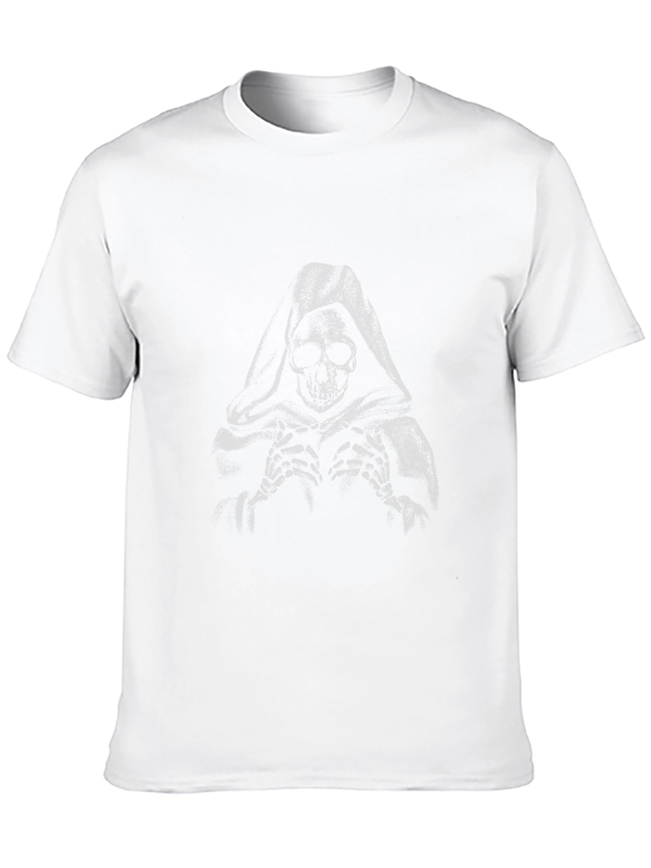 Grim Reaper Graphic Print Tee