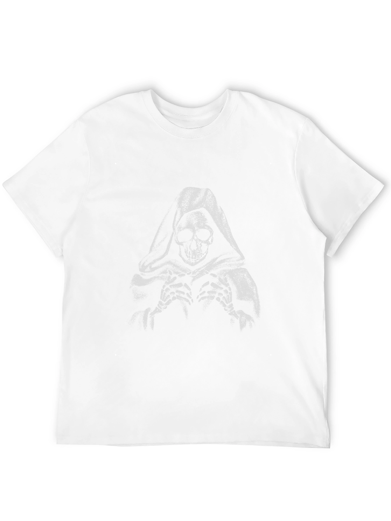 Grim Reaper Graphic Print Tee