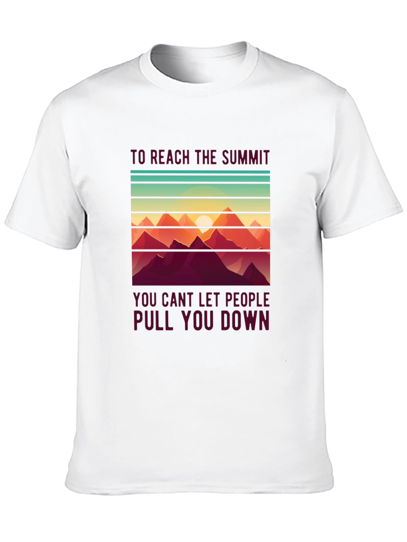 Summit Seeker Tee - Motivational Mountain T-Shirt