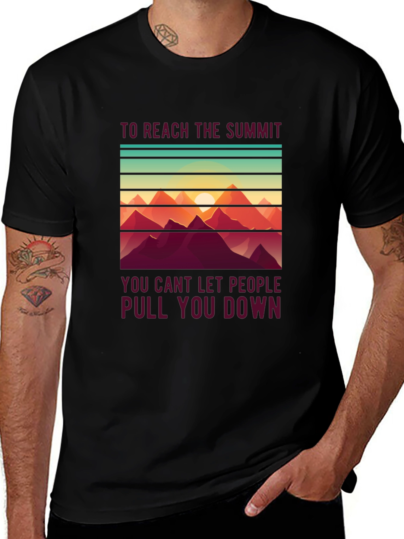 Summit Seeker Tee - Motivational Mountain T-Shirt