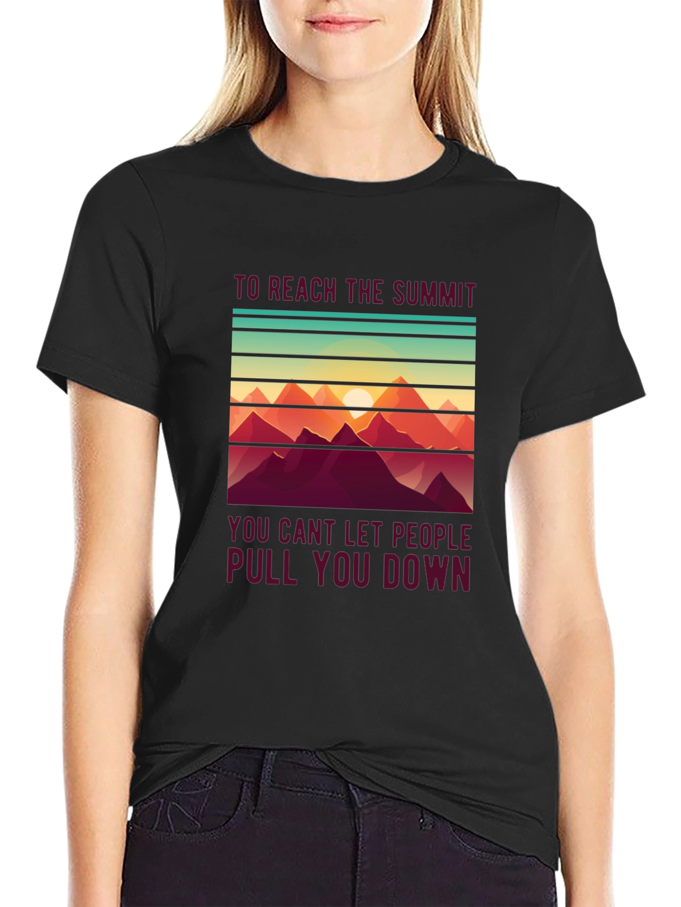 Summit Seeker Tee - Motivational Mountain T-Shirt